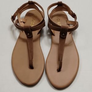 Colgo Sandals Tan Size 10